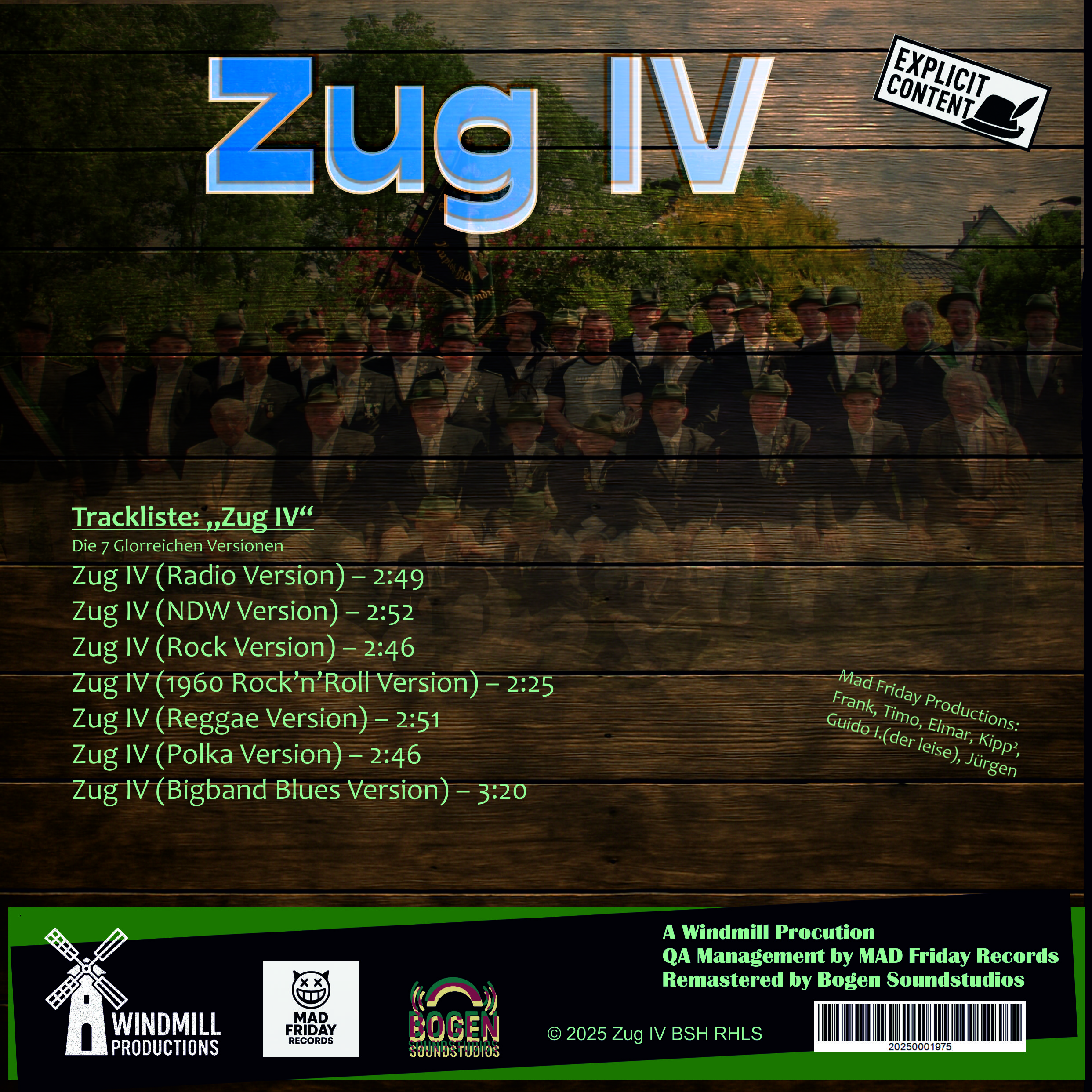 Zug IV Cover